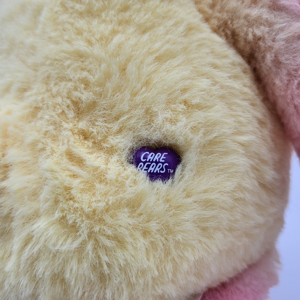 Care Bears Calming Heart Bear Plush 14" Butterfly Belly Stuffed Animal Basic Fun - Picture 8 of 10